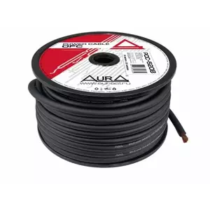 Cablu alimentare AURA PCC 520B OFC, Metru Liniar / Rola 25m, 20mm2 (4AWG), 0741035022260 imagine