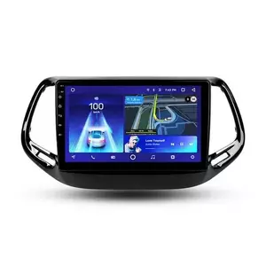 Navigatie Auto Teyes CC2 Plus Jeep Compass 2 2016-2018 4+32GB 10.2` QLED Octa-core 1.8Ghz Android 4G Bluetooth 5.1 DSP imagine