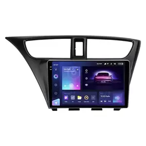 Navigatie Auto Teyes CC3 2K Honda Civic 9 2011-2017 4+32GB 9.5` QLED Octa-core 2Ghz Android 4G Bluetooth 5.1 DSP imagine