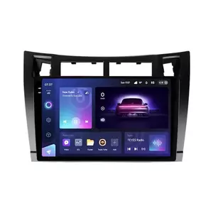 Navigatie Auto Teyes CC3 2K Toyota Yaris 2005-2012 4+32GB 9.5` QLED Octa-core 2Ghz Android 4G Bluetooth 5.1 DSP imagine