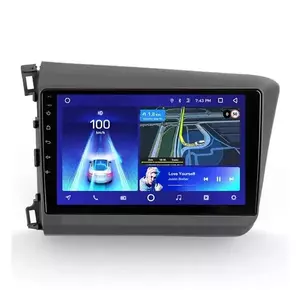 Navigatie Auto Teyes CC2 Plus Honda Civic 9 2011-2017 4+32GB 9` QLED Octa-core 1.8Ghz Android 4G Bluetooth 5.1 DSP, 0743836970061 imagine