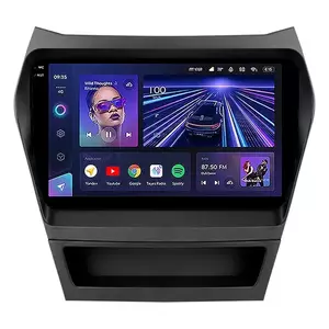 Navigatie Auto Teyes CC3 2K Hyundai Santa Fe 3 2013-2018 4+32GB 9.5` QLED Octa-core 2Ghz Android 4G Bluetooth 5.1 DSP, 0743836972874 imagine