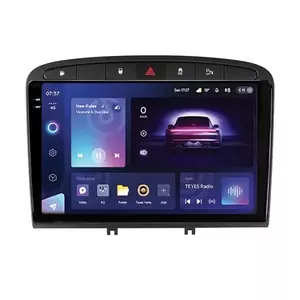 Navigatie Auto Teyes CC3 2K Peugeot 408 2012-2020 4+32GB 9.5` QLED Octa-core 2Ghz Android 4G Bluetooth 5.1 DSP imagine