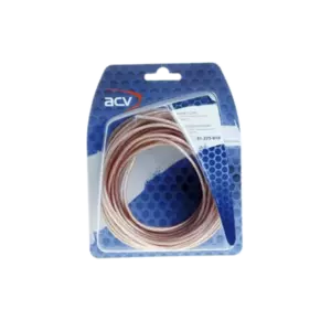 Cablu boxe ACV 51-275-010 Blister 10m, 2 × 0.75mm² (18AWG), Albastru imagine