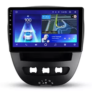 Navigatie Auto Teyes CC2 Plus Peugeot 107 2005-2014 4+32GB 10.2` QLED Octa-core 1.8Ghz Android 4G Bluetooth 5.1 DSP imagine