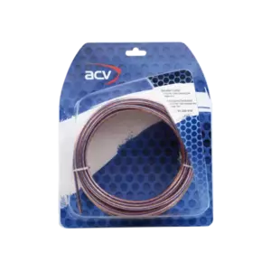 Cablu boxe ACV 51-225-010 Blister 10m, 2 × 2.5mm² (14AWG), Albastru imagine