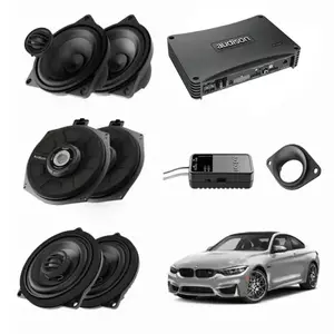 Pachet sistem audio Plug&Play Audison dedicat BMW K4M X4M + Amplificator AP F8.9bit+ Conectica dedicata imagine