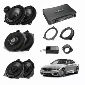 Pachet sistem audio Plug&Play Audison dedicat BMW K4E X4M A4E + Amplificator AP F8.9bit + Conectica dedicata imagine