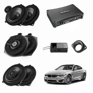Pachet sistem audio Plug&Play Audison dedicat BMW K4E X4E + Amplificator imagine