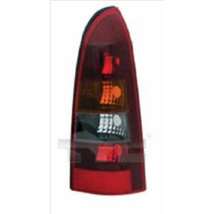Stop tripla lampa spate dreapta (Semnalizator portocaliu, culoare sticla fumuriu) OPEL ASTRA COMBI 1998-2009 imagine
