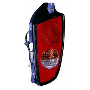 Stop tripla lampa spate stanga (Semnalizator portocaliu, culoare sticla: rosu) HYUNDAI ATOS HATCHBACK 1998-2002 imagine