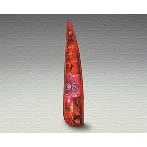 Stop tripla lampa spate stanga (Semnalizator portocaliu, culoare sticla: rosu) CITROEN C8 2002-2014 imagine