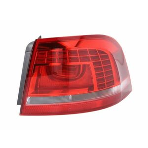 Stop tripla lampa spate dreapta (exterior LED, Semnalizator alb, culoare sticla: rosu, lumini mers inapoi) VW PASSAT COMBI 2010-2014 imagine