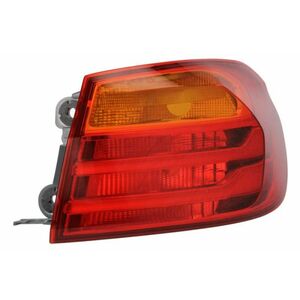 Stop tripla lampa spate dreapta ( exterior , LED bec, Semnalizator galben, culoare sticla: rosu) BMW Seria 4 2013-2017 imagine