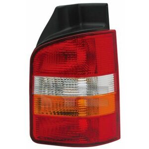 Stop tripla lampa spate stanga (Semnalizator portocaliu, culoare sticla: rosu) VW TRANSPORTER BUS CAROSERIE 2003-2009 imagine