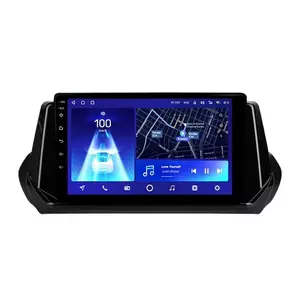 Navigatie Auto Teyes CC2 Plus Split Peugeot 2008 2019-2023 2+32GB 9` QLED Octa-core 1.8Ghz Android 4G Bluetooth 5.1 DSP imagine