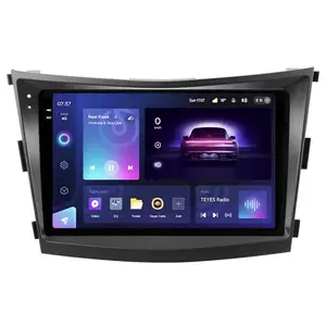 Navigatie Auto Teyes CC3 2K 360° SsangYong Tivoli 2015-2019 6+128GB 9.5` QLED Octa-core 2Ghz, Android 4G Bluetooth 5.1 DSP imagine