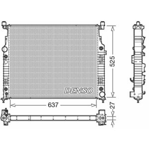 Radiator apa racire motor MERCEDES GL (X164), M (W164), R (W251, V251) 3.0D-5.5 intre 2005-2014 imagine