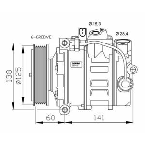 Compresor AC clima AUDI A4, A8, Q7 2.8 3.0 3.2 intre 2005-2015 imagine