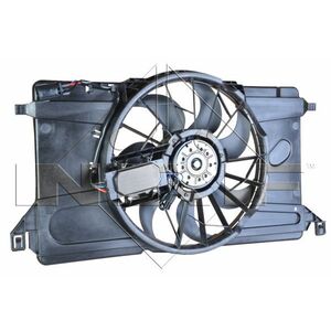 Ventilator radiator (cu carcasa) FORD C-MAX, FOCUS C-MAX, FOCUS II; MAZDA 3 1.4-2.0D intre 2003-2012 imagine