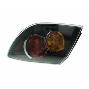 Stop lampa spate dreapta exterior culoare semnalizator portocaliu culoare sticla alb MAZDA 3 BK Hatchback intre 2003-2006 imagine