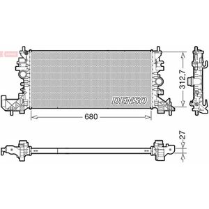 Radiator motor potrivit OPEL ASTRA K 1.0-1.6D imagine