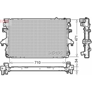 Radiator motor potrivit VW MULTIVAN V, TRANSPORTER V 1.9D 2.5D imagine