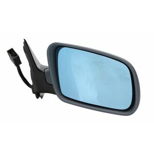 Oglinda laterala Dreapta (electric incalzita, albastru, captuseala) potrivita AUDI A3 imagine