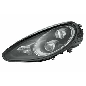 Far stanga LED, electric, cu motoras, interior negru PORSCHE PANAMERA 970 intre 2013-2016 imagine