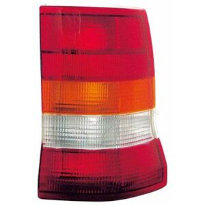 Stop lampa spate stanga culoare semnalizator portocaliu culoare sticla rosu OPEL ASTRA F Station wagon intre 1991-1994 imagine