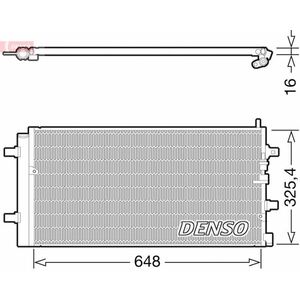 Radiator AC condensator cu uscator potrivit AUDI A6 C5, ALLROAD C5 1.9D 2.5D 04.97-08.05 imagine