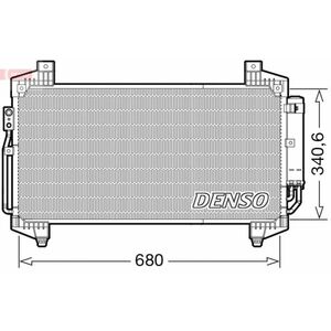 Radiator AC condensator cu uscator potrivit MITSUBISHI ECLIPSE 1.5 2.2D 10.17- imagine
