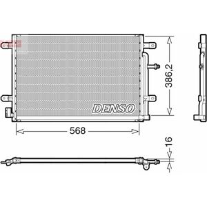 Radiator AC condensator potrivit AUDI A4 B6, A4 B7, A4 B8 1.6-3.2 10.02-12.15 imagine
