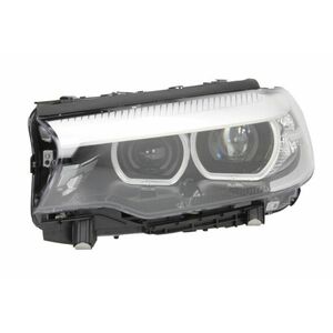 Far Stanga LED, AHL; cu iluminare curba; nici un controler potrivit BMW 5 G30, F90, 5 G31 02.17- imagine