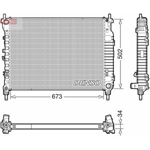 Radiator racire motor potrivit OPEL ANTARA A 2.2D 12.10-12.15 imagine
