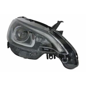 Far Dreapta (HIR2 LED PY21W, electric, cu motor, culoare interior: negru) potrivit PEUGEOT 108 imagine