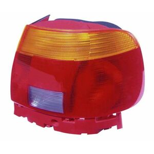 Stop lampa spate dreapta culoare semnalizator portocaliu culoare sticla rosu AUDI A4 B5 Sedan intre 1994-1998 imagine