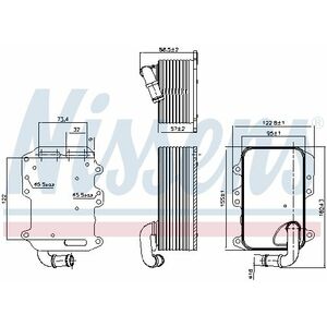 Termoflot radiator ulei AUDI A4, A4 ALLROAD, A5, A6, A6 ALLROAD, A7, A8, Q5, Q7; VW TOUAREG 3.0D intre 2007-2018 imagine