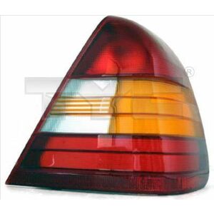 Stop lampa spate stanga culoare semnalizator portocaliu culoare sticla rosu MERCEDES Clasa C W202 Sedan intre 1993-1997 imagine