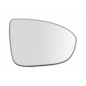 Sticla oglinda laterala Dreapta convexa, incalzita, crom potrivit OPEL MERIVA B 2010-2017 imagine