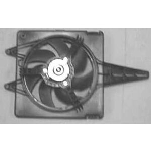 Ventilator radiator (cu carcasa) potrivit FIAT BRAVA, BRAVO I, MAREA, MULTIPLA 1.2-1.8 10.95-06.10 imagine