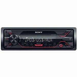 Radio MP3 Player auto Sony DSXA210UI, 4 x 55 W, USB, AUX, Rosu imagine