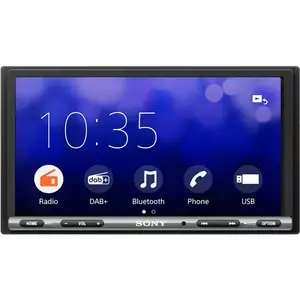 Multimedia Player auto Sony XAVAX3250, Extra Bass, Bluetooth, Ecran 6, 95 inch, WebLink Cast, Amplificator, 4 x 55W, Negru imagine