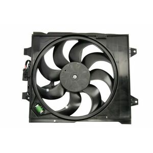 Ventilator radiator cu carcasa potrivit FIAT 500, GRANDE PUNTO 1.2-1.4 07.07- imagine