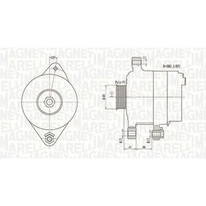 Alternator (12V, 75A) imagine