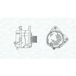 Alternator (14V, 70A) potrivit AUDI A3; FORD GALAXY I; SEAT AROSA, CORDOBA, CORDOBA VARIO, IBIZA II, INCA, TOLEDO I; VW CADDY II, CADDY II MINIVAN, CORRADO, GOLF III, GOLF IV 1.0-2.9 02.88-09.10 imagine