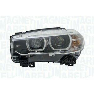 Far Dreapta (bi-xenon, D1 H7 LED, automat, fara motoras, culoare semnalizator: portocaliu) potrivit BMW X5 (F15, F85), X6 (F16, F86) potrivit BMW 07.13- imagine