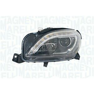 Far Dreapta (bi-xenon, D1S, automat, cu motor, bec, culoare semnalizator: portocaliu) potrivit MERCEDES M (W166) -03.15 imagine