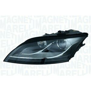 Far Dreapta (xenon, D1S LED PY21W, automat, cu motor, culoare insert: negru) potrivit AUDI TT 08.06-06.14 imagine