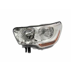 Far Stanga (halogen, H1 H21W H7 P21, electric, cu motor, bec, culoare insert: cromat) potrivit CITROEN C4 II, C4 PICASSO II imagine